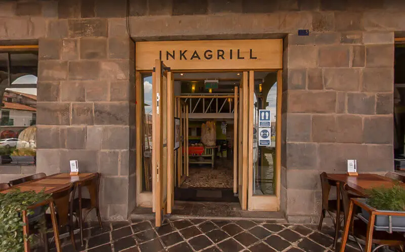 Inka Grill Restaurant in cusco