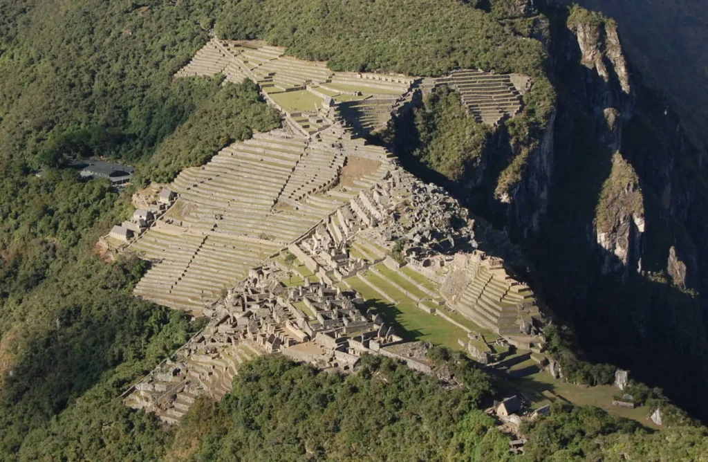 view from Huchuypicchu Mountain