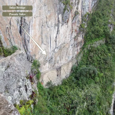 Inka Bridge - Machupicchu
