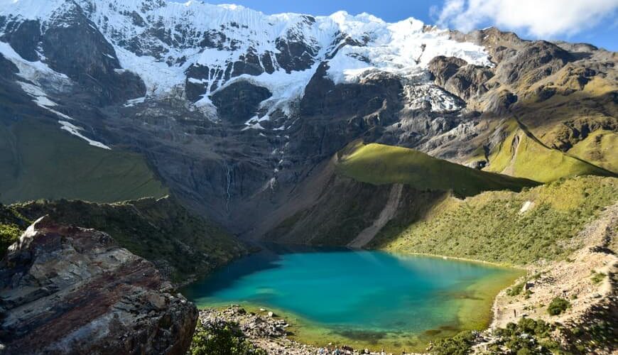 Humantay the Turquoise Lake Lake Humantay Humantay el Lago Turquesa