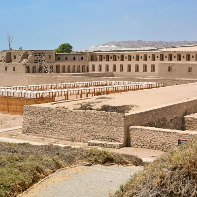 Pachacamac Temples Lima Peru