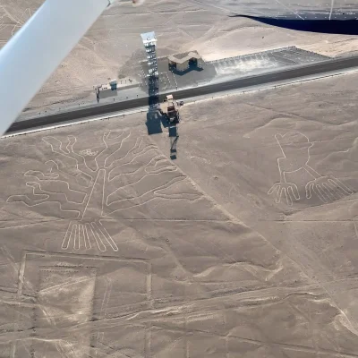 Photos of the Nazca Lines from the Airplane